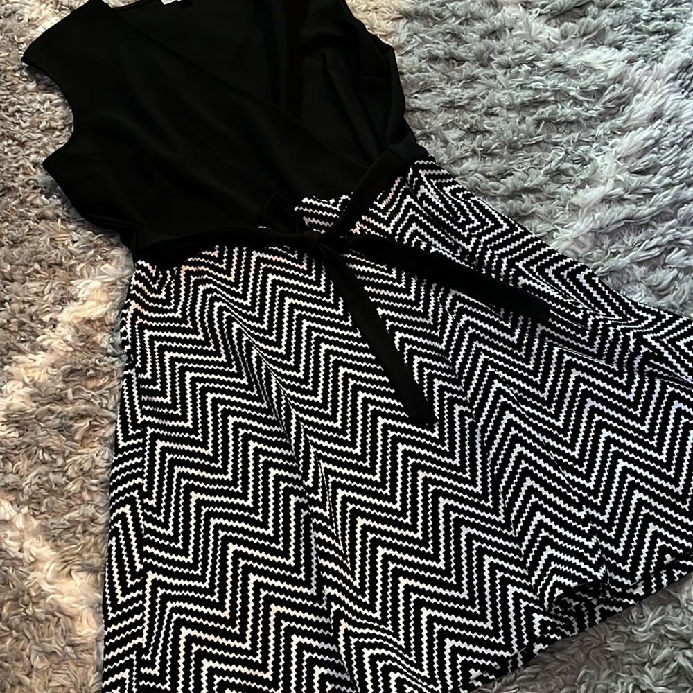 Cross Front Stretch Dress